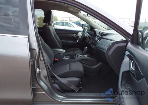 2017 Nissan Rogue Sv z USA, uszkodzony, nr VIN KNMAT2MVXHP584391